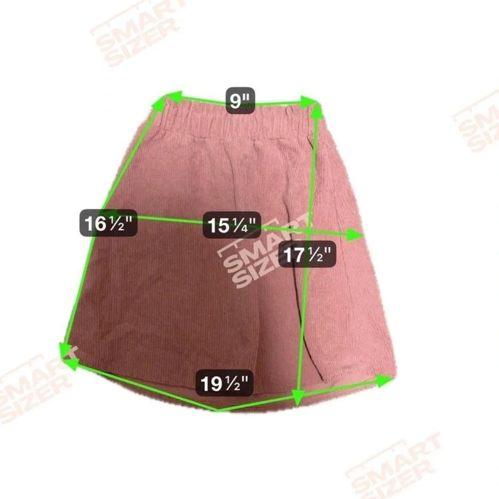 Coquette Dusty Pink corduroy skirt size 10 youth